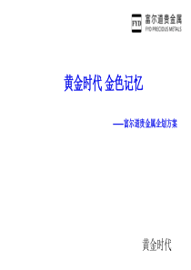 天通金营销方案