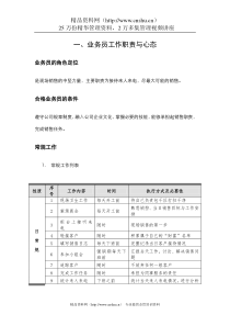 地产销售业务员培训手册（DOC62页）