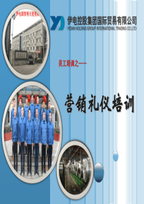 伊电国贸业务员培训-营销礼仪（PPT106页)
