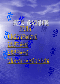 3市场营销环境