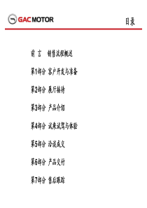 销售流程执行学员手册