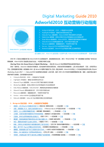 adworld2010互动营销行动指南