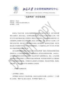 龙源啤酒的营销战略