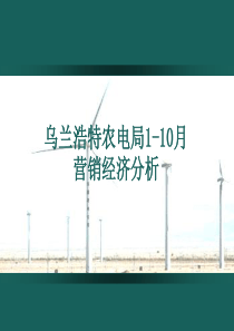 乌兰浩特农电局营销经济分析XXXX-12-03