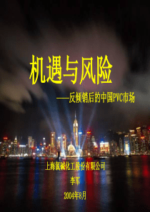 反倾销后的中国PVC市场
