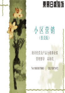 小区营销(普及版)