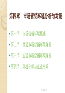 市场营销学 第四章