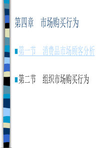 营销学 第4章