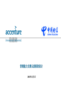 营销能力支撑元素框架设计(1)