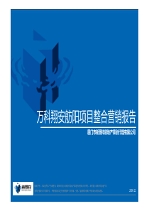 XXXX12万科金色悦城项目整合营销报告(新景祥)