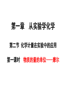 高一化学必修一第一章-课件