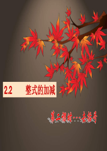 整式的加减--去括号法则