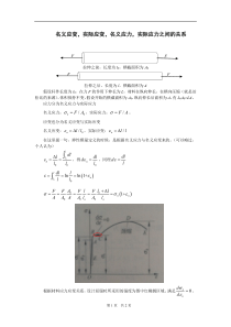 名义应力、实际应力、名义应变、实际应变的关系