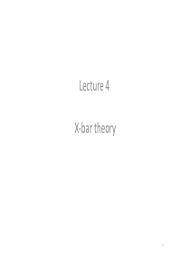 Lecture-4-X-bar-theory-[兼容模式]