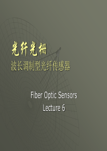 第4章-波长调制型光纤传感器