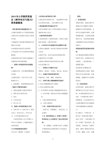 2019年小学教师资格证《教学知识与能力》简答题整理