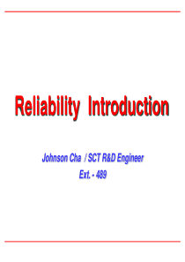 Reliability--Introduction(SCT-RD)