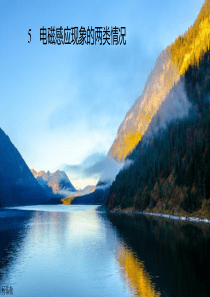 电磁感应现象的两类情况