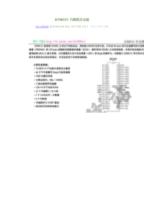 AT89C51引脚图及功能