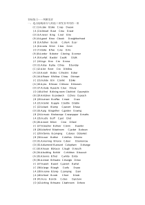 音标练习题-带答案