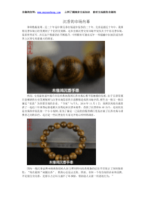 沉香的市场内幕