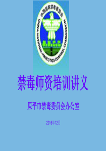 禁毒师资培训讲义