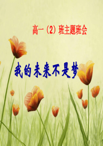 我的未来不是梦-主题班会