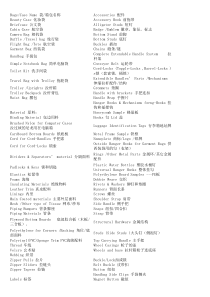 手袋基本知识英语版
