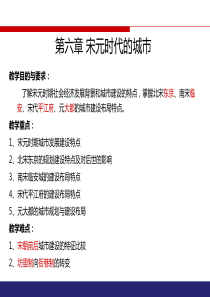 宋元时代的城市资料