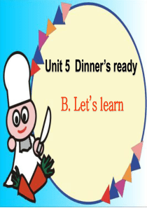 新pep小学四年级英语上册Unit5-What-would-you-like-第四课时BLet-s