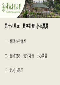 夏第16单元--数字处理-小心翼翼
