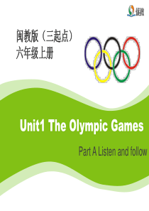 闽教版六年级上册-Unit1PartA-课件