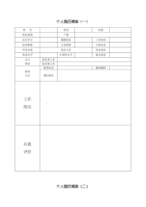 个人简历模板下载.doc