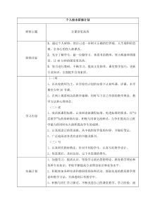 作业(2014年国培个人研修计划)