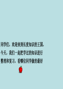 复习认识厘米和米