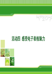 信息技术-七年级--感受Excel电子表格魅力