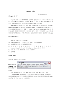 Image-J官方简体中文快速-入门指南
