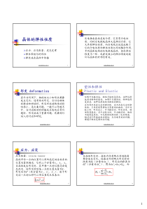 晶体弹性常数矩阵的推导