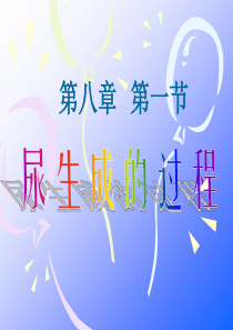 生理学-第八章-尿的生成与排放