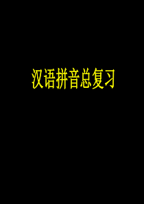 小学一年级拼音复习(全)