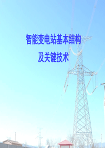 智能变电站基本结构及关键技术