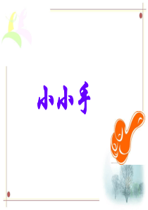 《小小手》课件1