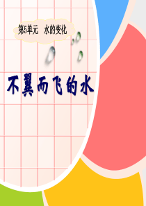 《不翼而飞的水》ppt课件