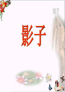 《影子》PPT课件