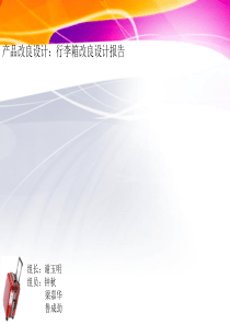 行李箱改良设计