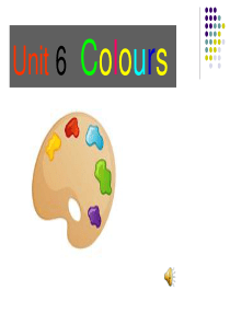 三年级上英语课件Unit6Colours新牛津译林苏教版