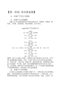 房地产开发(项目公司)筹建思路