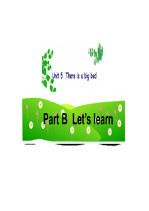 小学英语人教版(PEP)五年级上册课件Unit5-There-is-a-big-bed-PartB