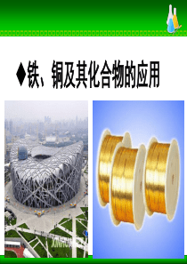 苏教版-铁铜及其化合物的应用