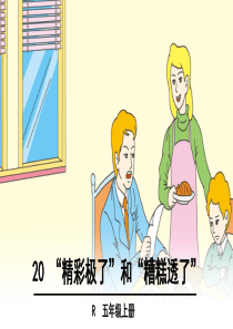 第20课《精彩极了和糟糕透了》ppt课件